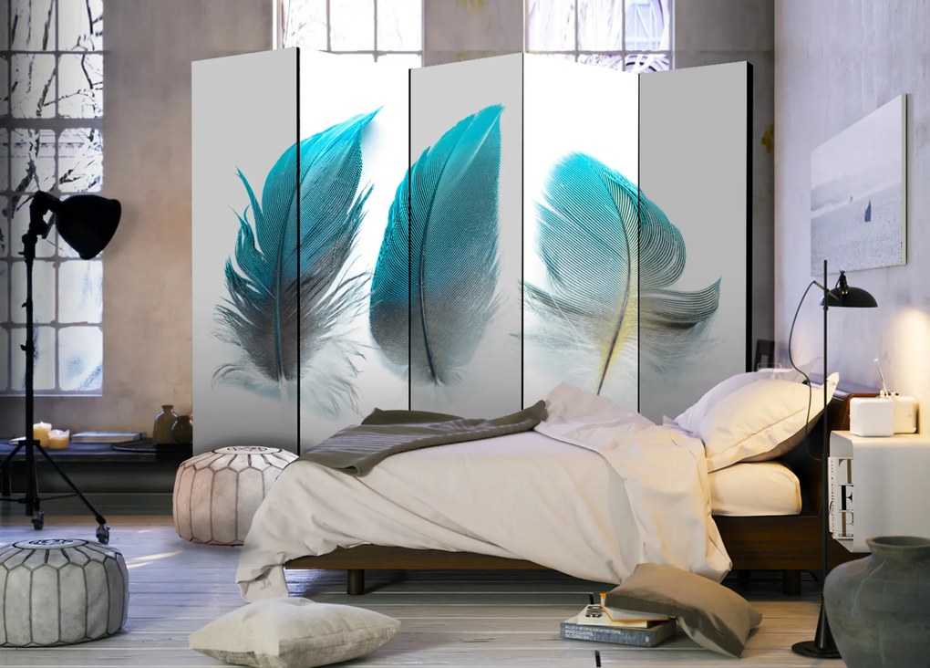Parawan akustyczny Zwierzęta 225x172 cm 5-częściowy beżowy ARTGEIST B