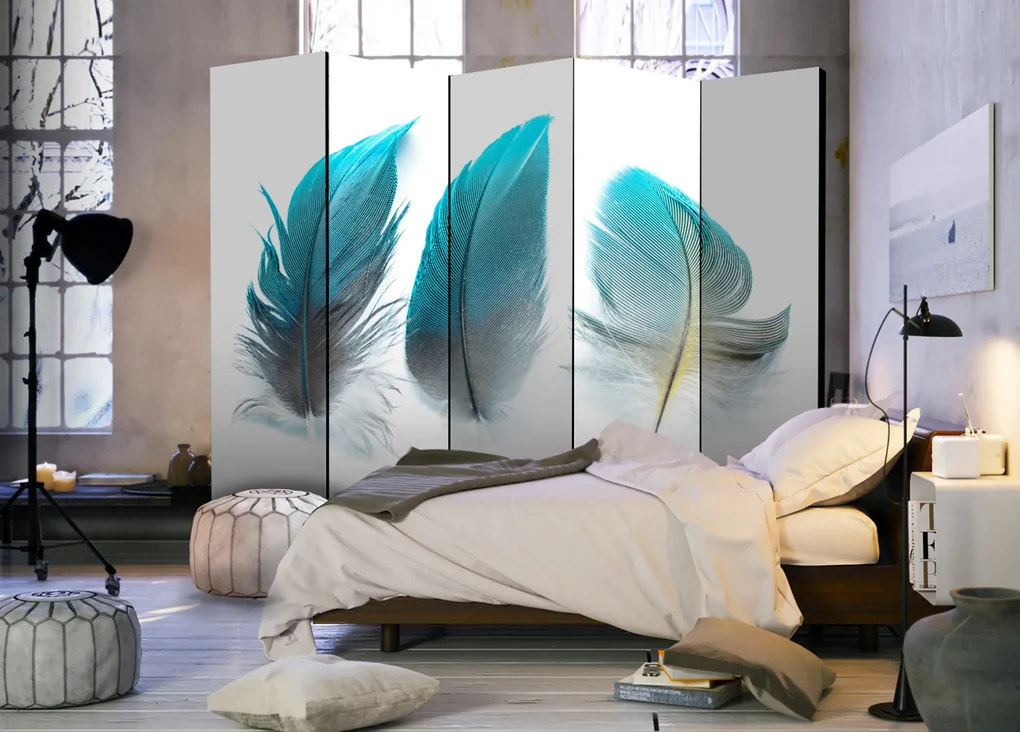 Parawan jednostronny Zwierzęta 225x172 cm 5-częściowy beżowy ARTGEIST B