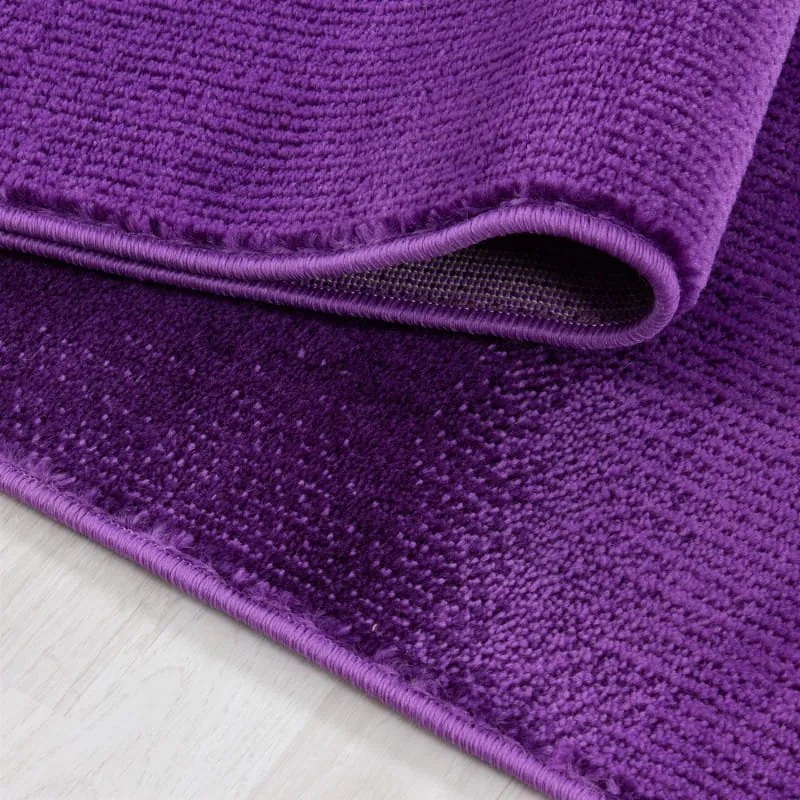 Dywan nowoczesny Parma fale fioletowy 120 cm x 170 cm