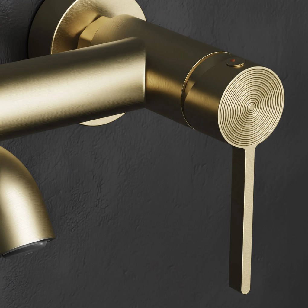 Bateria wannowa Rea Foster Złoty Szczotkowany