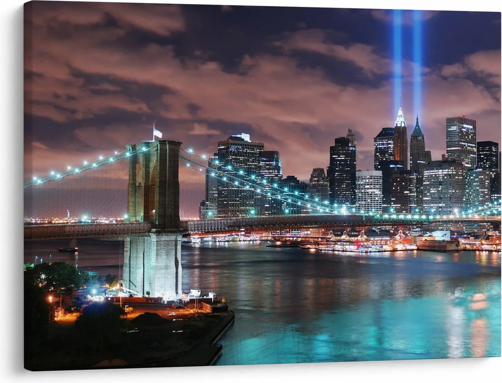 Obraz - Nowy Jork, Manhattan (70x50 cm)