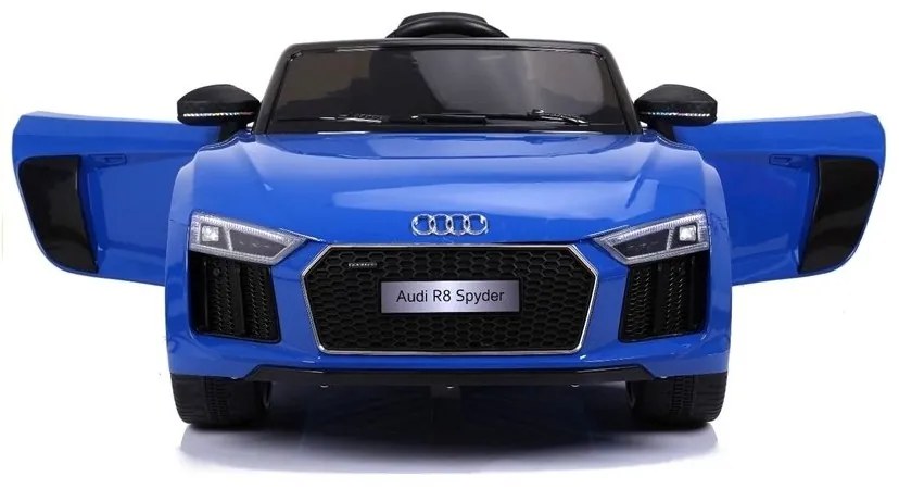 Auto na akumulator audi r8 niebieskie lakierowane