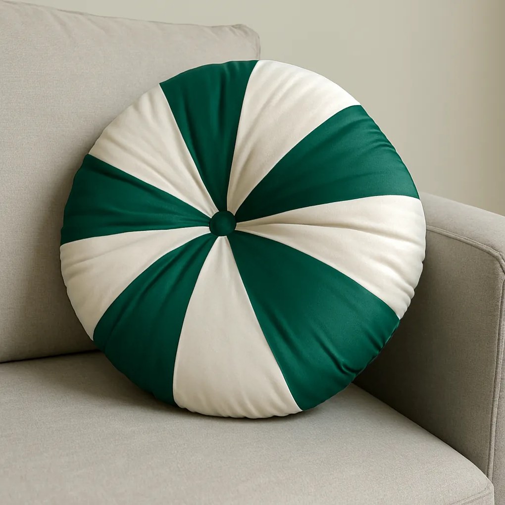 Dekoracyjna poduszka świąteczna - cukierek Candy