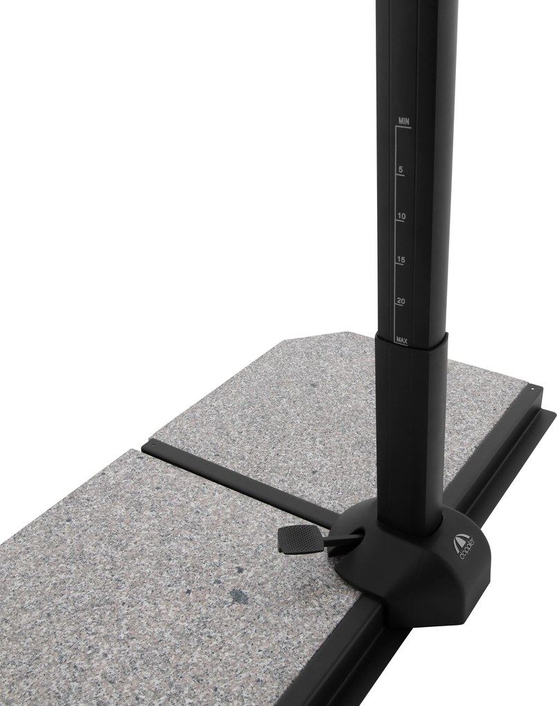 Doppler ACTIVE 240 x 135 cm szara