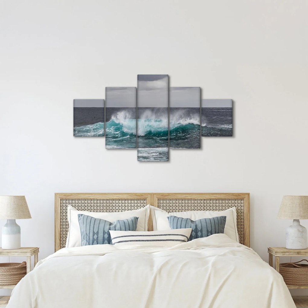 Obraz - Fale w oceanie (125x70 cm)