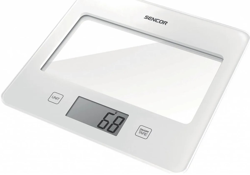Sencor SKS 5020WH waga kuchenna, biała,
