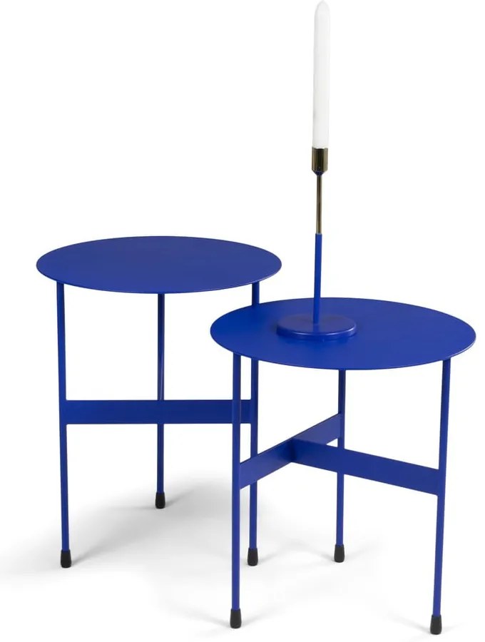 Metalowy okrągły stolik 45x45 cm Mira – Spinder Design