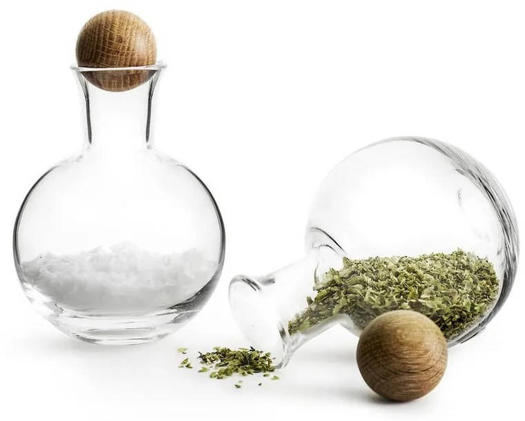 Solniczka i pieprzniczka Oval – Sagaform