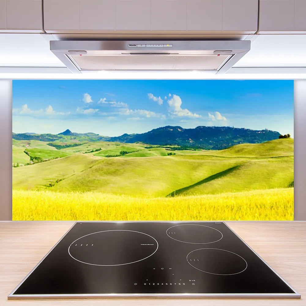 Panel Szklany Sielska Osada u Stóp Gór