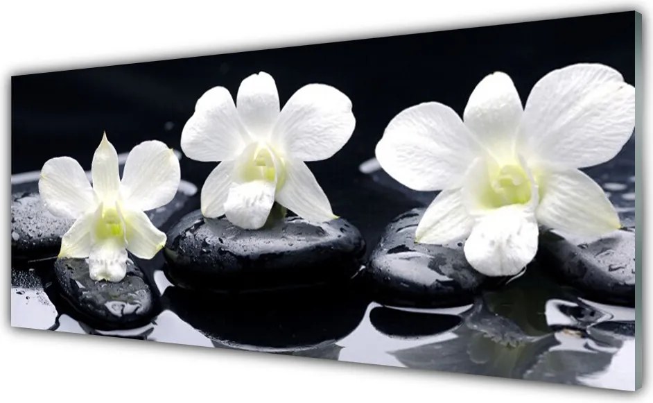 Panel nad blat kuchenny Orchidea W Kompozycji Zen