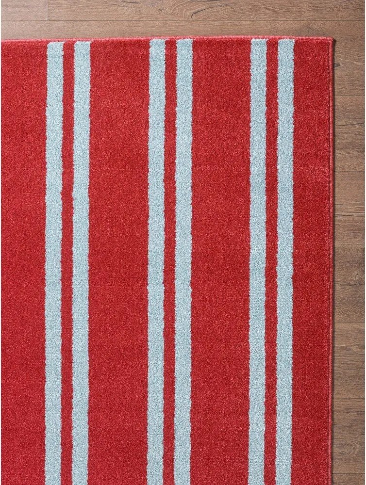 Czerwony/niebieski dywan 120x170 cm Riviera – ESTE