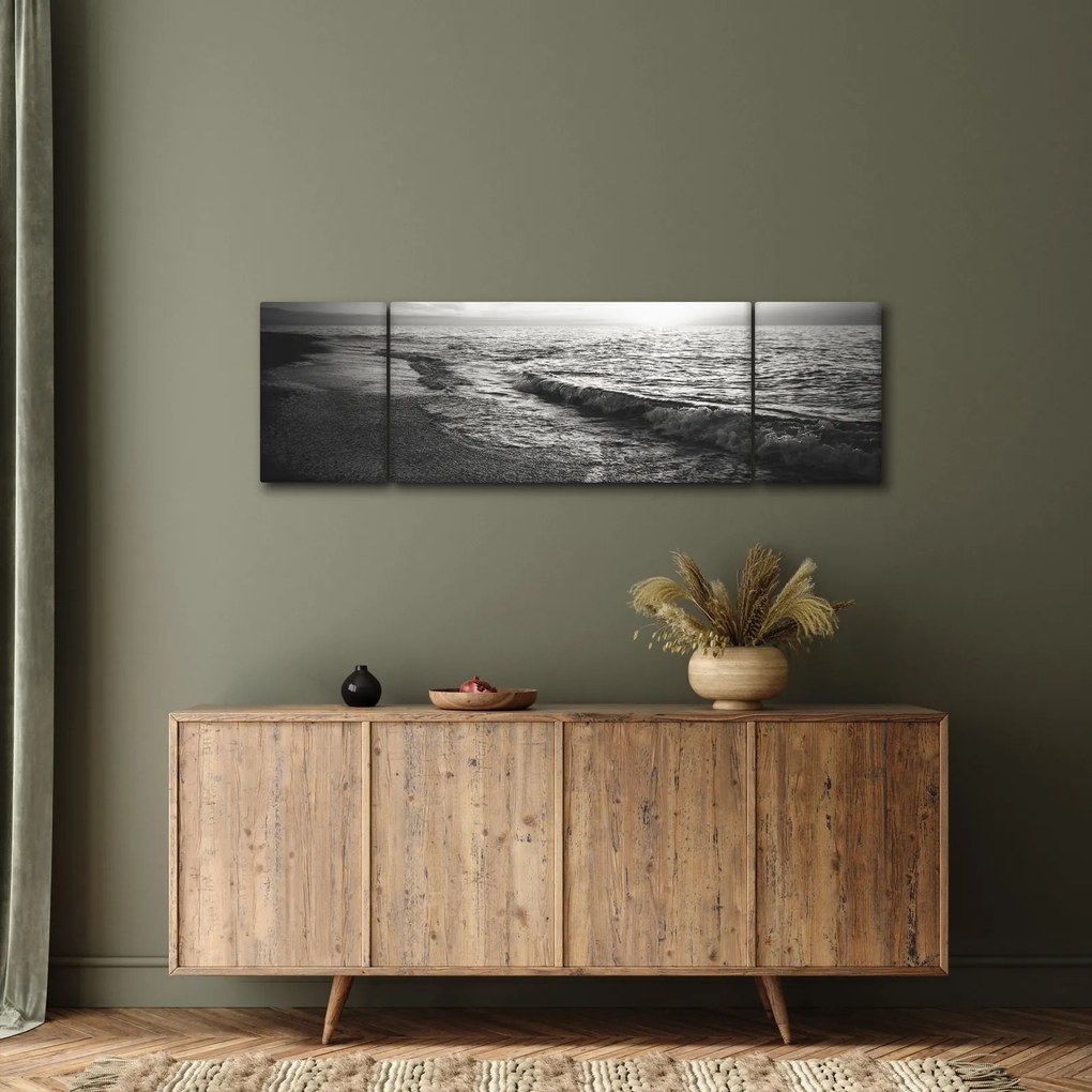 Obraz - Na brzegu morza (170x50 cm)
