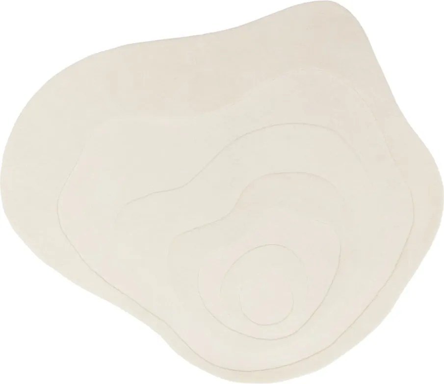 Biały dywan wełniany 150x150 cm Olsen – Asiatic Carpets