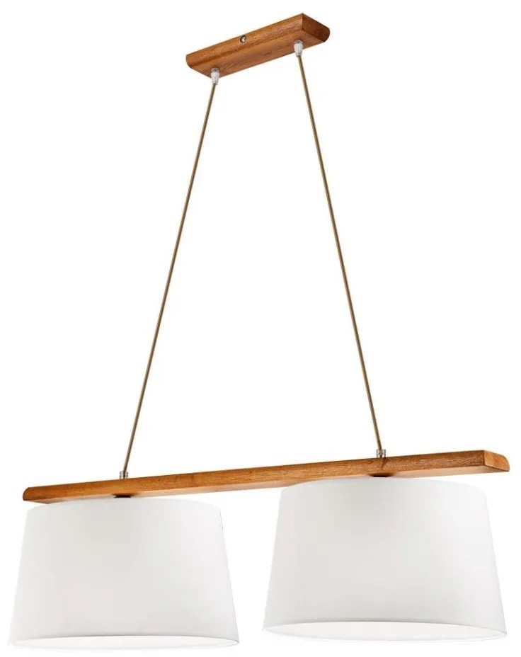 Lampa wisząca AIDA 2xE27/60W/230V na linkach