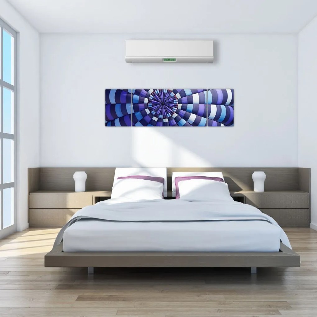 Obraz struktury latającego balonu (170x50 cm)