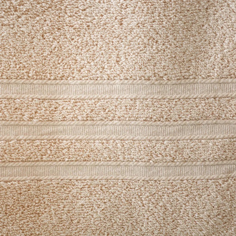 Beżowe bawełniane ręczniki kąpielowe frotte zestaw 2 szt. 90x140 cm Zero Twist – Catherine Lansfield