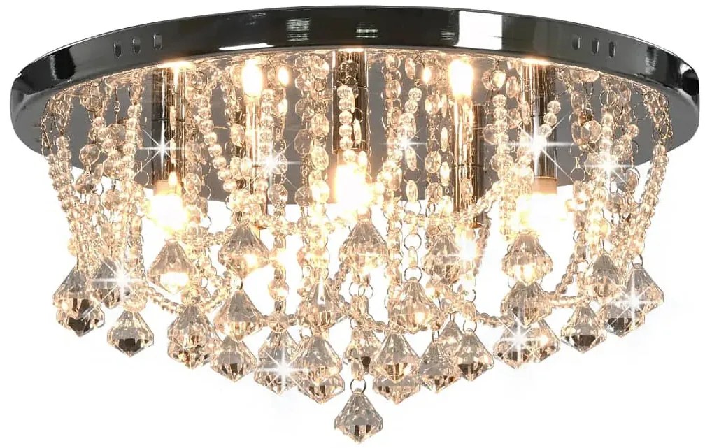 Okrągła lampa sufitowa w stylu glamour - EX811 Undo 8X