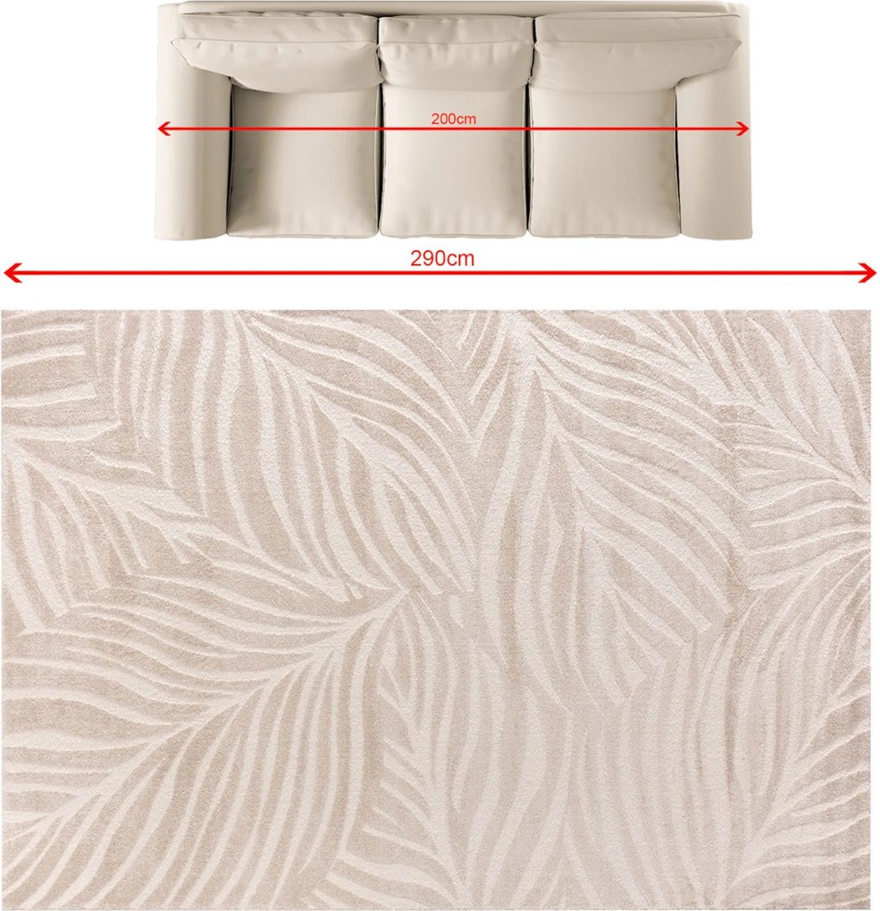Dywan Velora beige 200x290 cm