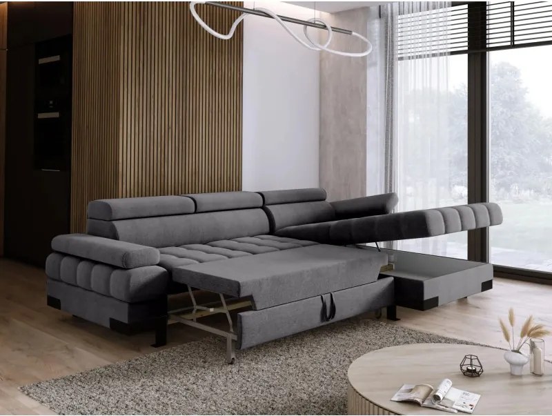 Narożnik SELVA S z funkcją spania i pojemnikiem AUSTIN 19 WERSAL