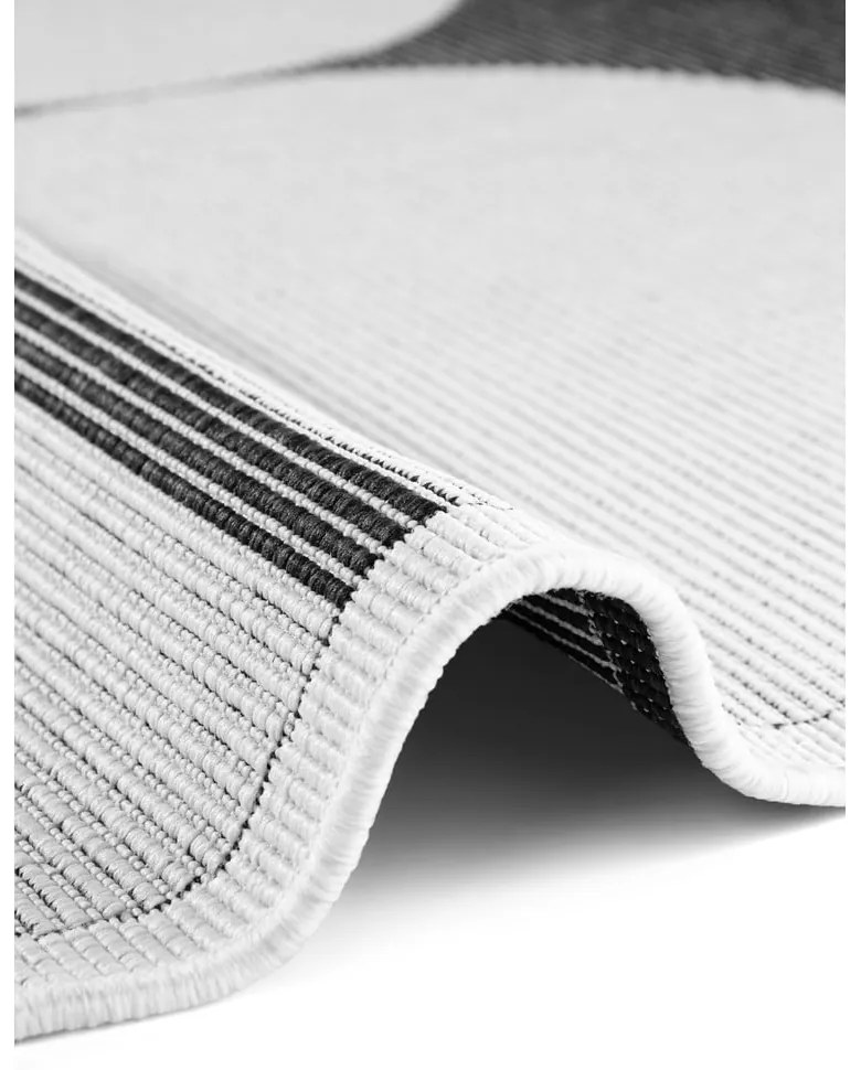 Czarno-biały dywan odpowiedni na zewnątrz 120x170 cm Duet Bowen – NORTHRUGS