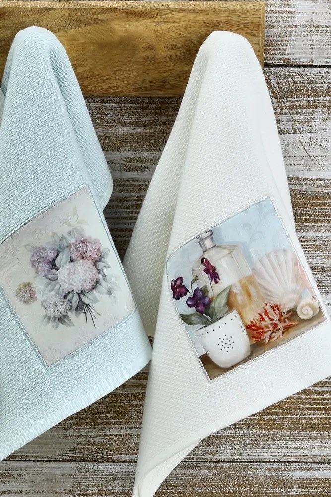 Ręczniki kuchenne BLUEBELL, 3 szt Mix