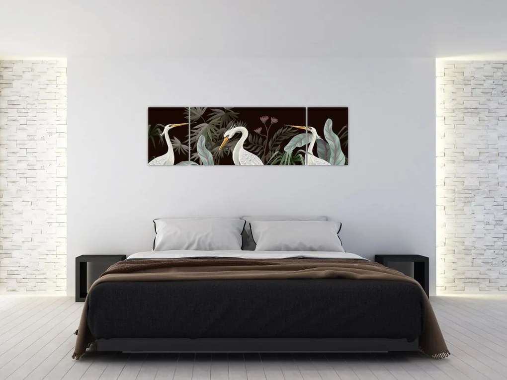Obraz - Ptaki (170x50 cm)