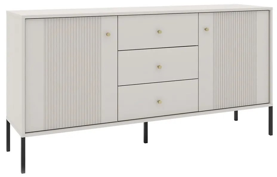 Komoda LUE beżowa/czarna