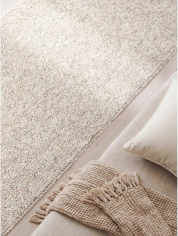 Szarokremowy chodnik odpowiedni do prania 80x240 cm Rocco Dark Cream – Elle Decoration