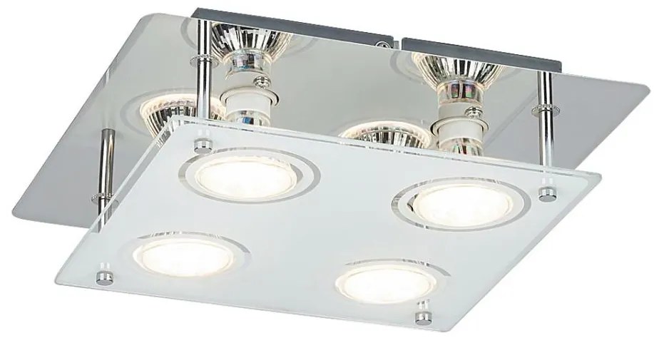 Rabalux 2511 - Oprawa sufitowa LED NAOMI 4xGU10/5W