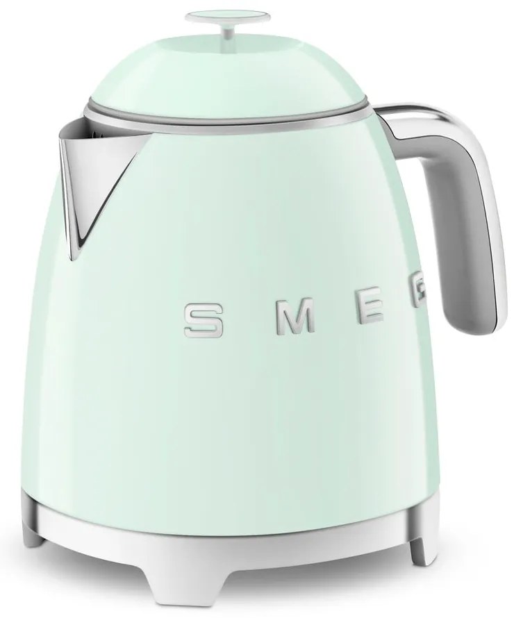 Jasnozielony czajnik elektryczny ze stali nierdzewnej 800 ml Retro Style – SMEG