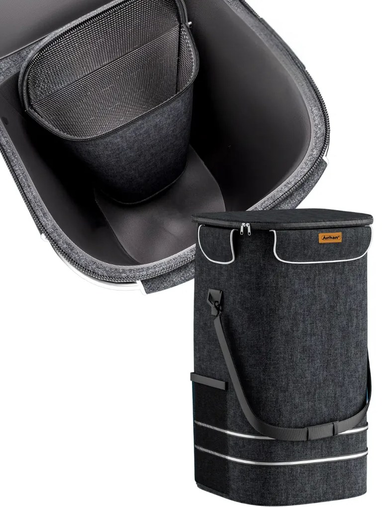 Jurhan Torba na zakupy na kółkach do schodów COMFORT, 50l, czarna