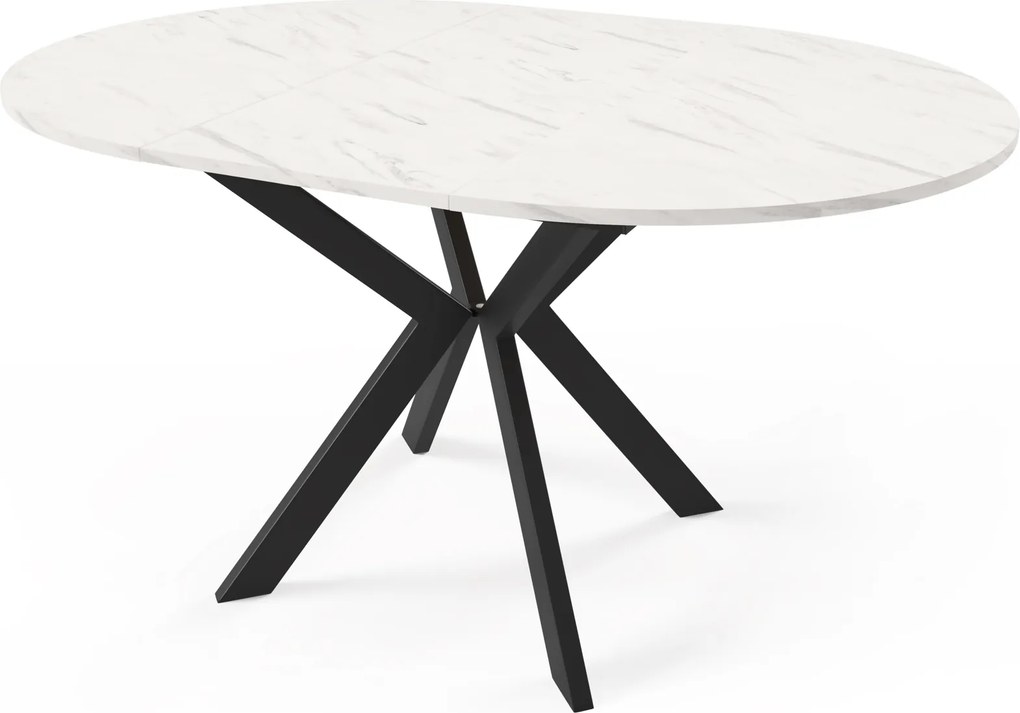 Okrągły stół z funkcją rozkładania Leia 100-138 cm