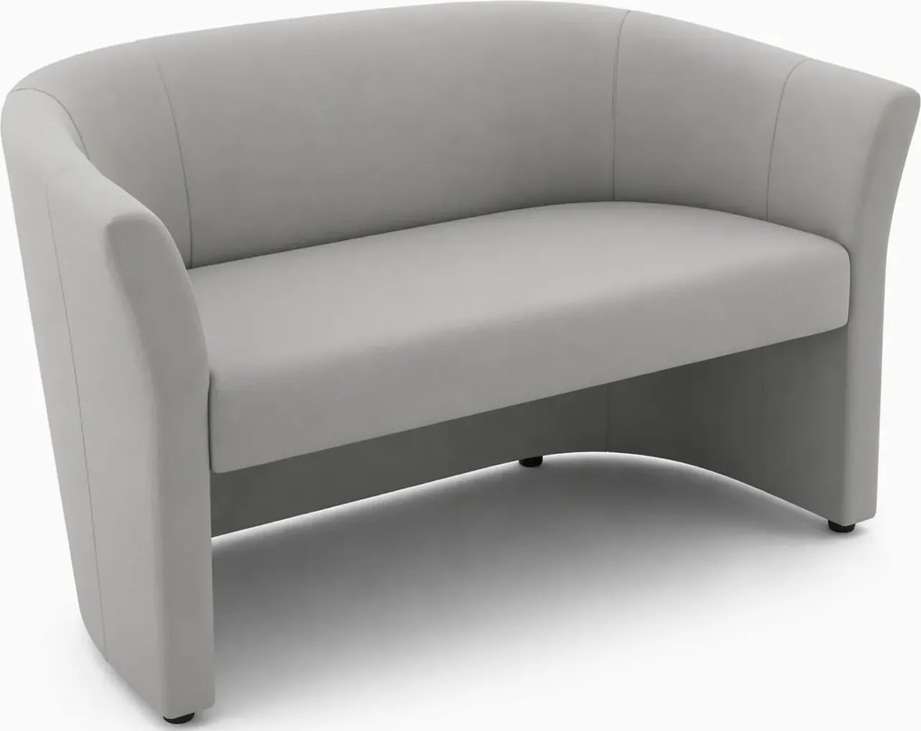 Szara sofa nowoczesna dwuosobowa G6-L76
