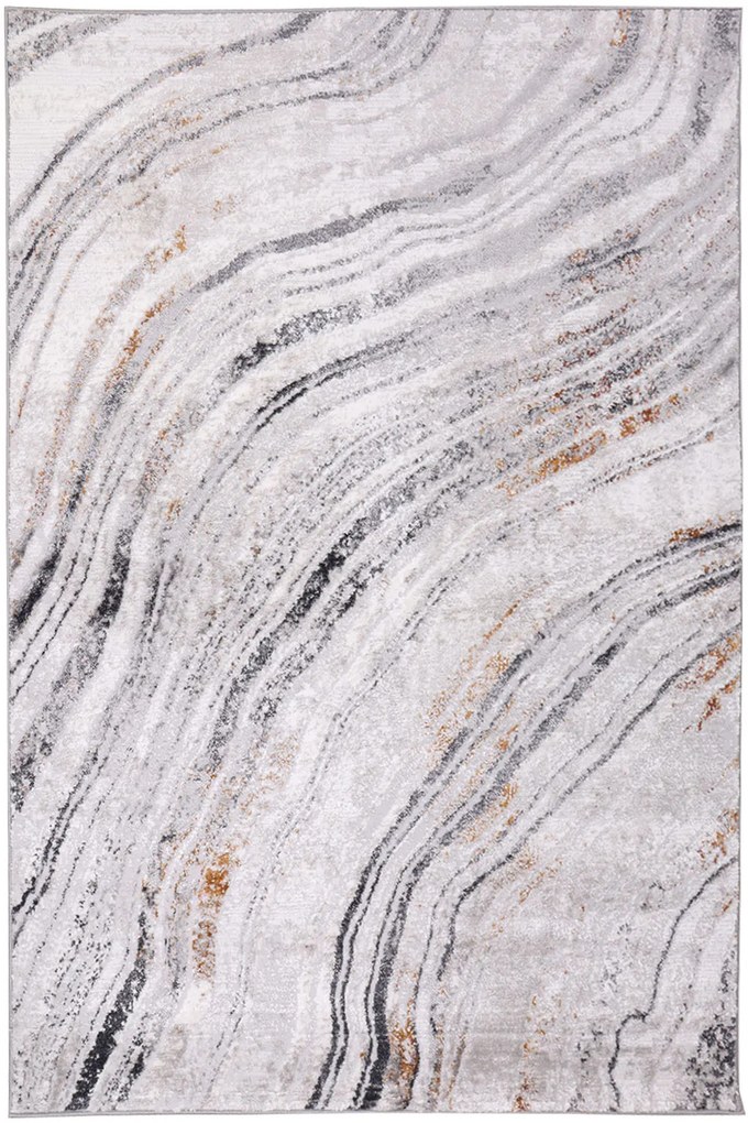 Dywan Alissa Fala Szara 200x290 Prostokąt