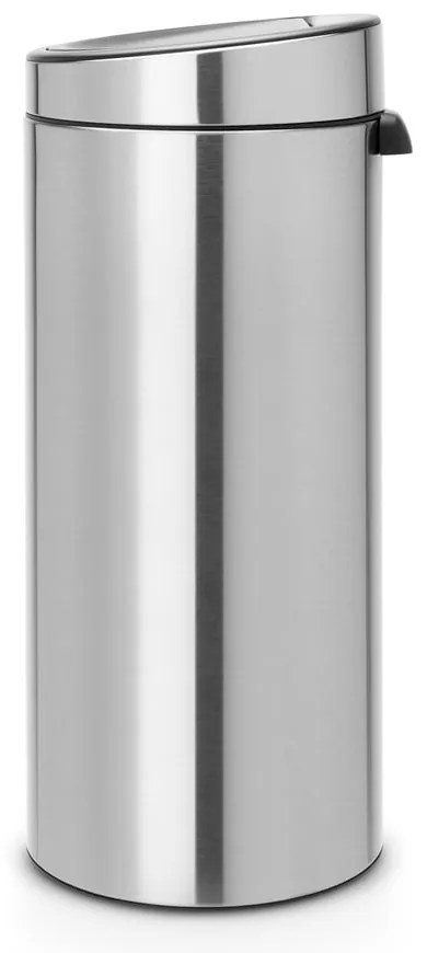 Stalowy kosz na śmieci otwierany na dotyk w kolorze matowego srebra 30 l Touch Bin – Brabantia