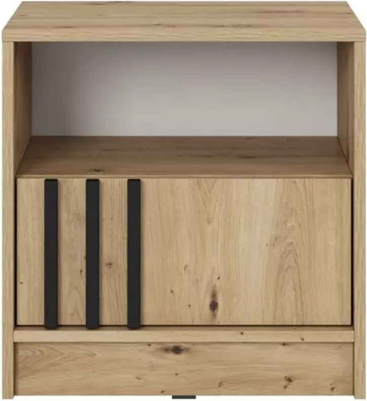Szafka nocna stolik lamele Sophie szuflada 51cm