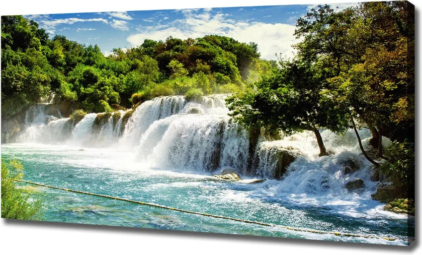 Foto obraz na płótnie Wodospad Krka