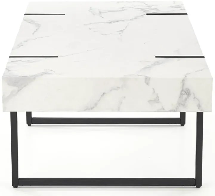 Biała ława marmurowa do salonu S9-H06