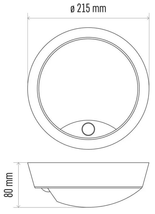 Lampa sufitowa LED z czujnikiem ruchu w kolorze matowej czerni Zuri – EMOS