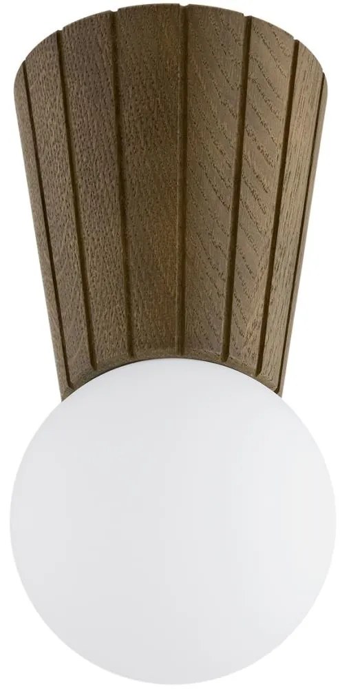 Argon 8974 - Oprawa sufitowa łazienkowa VOLANTE 1xG9/6W/230V IP44 śr. 12 cm, brązowa