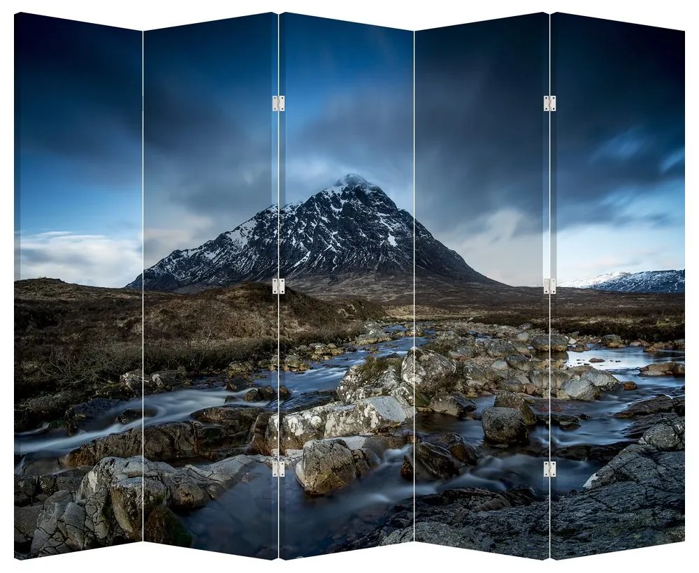 Parawan - Góra i rzeka (210x170 cm)
