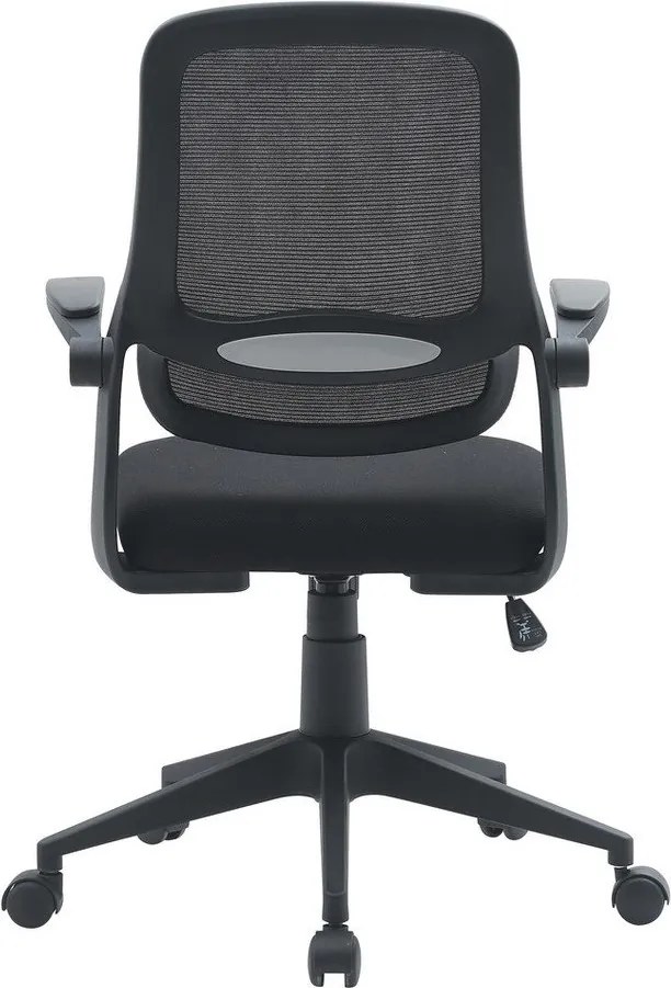 Czarne tapicerowane krzesło biurowe Gilmore – Yes Everyday