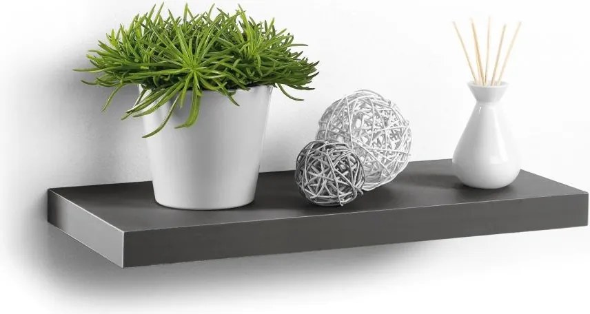 Półka wisząca na ścianę z MDF, dł. 50 cm