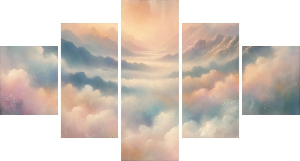 Obraz - Chmury (125x70 cm)