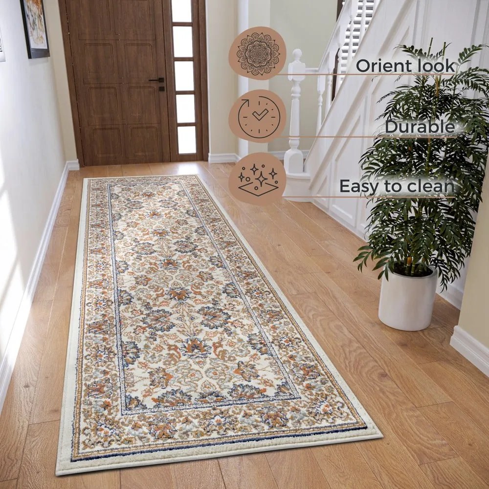 Kremowy chodnik 80x240 cm Orient Saraceni – Hanse Home