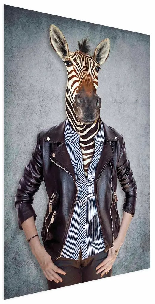 Plakat Zebra Ewa 21x30 cm bez ramy bez marginesu ARTGEIST B