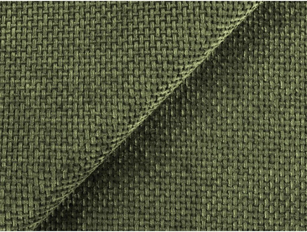 Zielona sofa z tkaniny szenilowej 244 cm Lani – Makamii