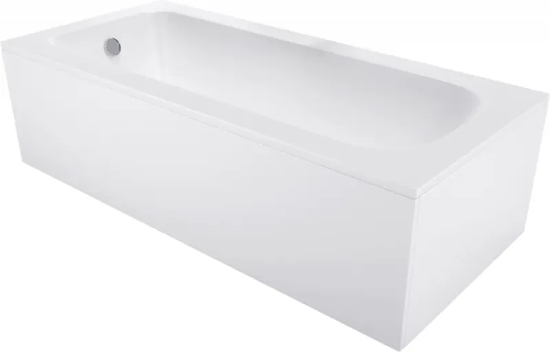 Mexen Vega wanna prostokątna 130 x 70 cm z obudową, biała - 55011307000X