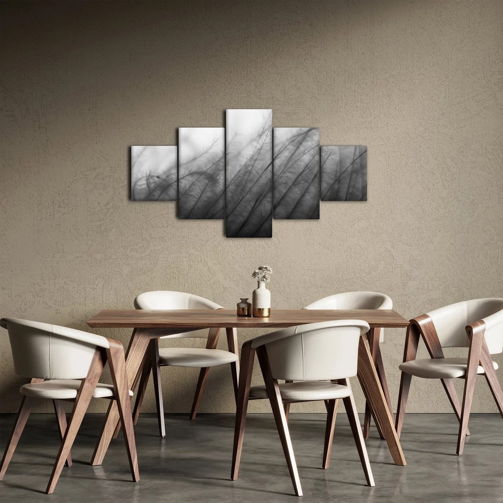 Obraz - Trawa na wietrze (125x70 cm)