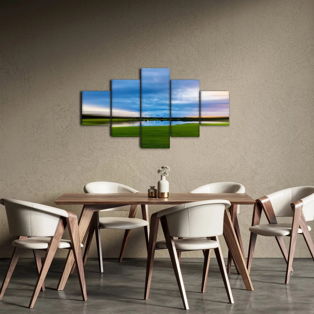 Obraz łąki (125x70 cm)